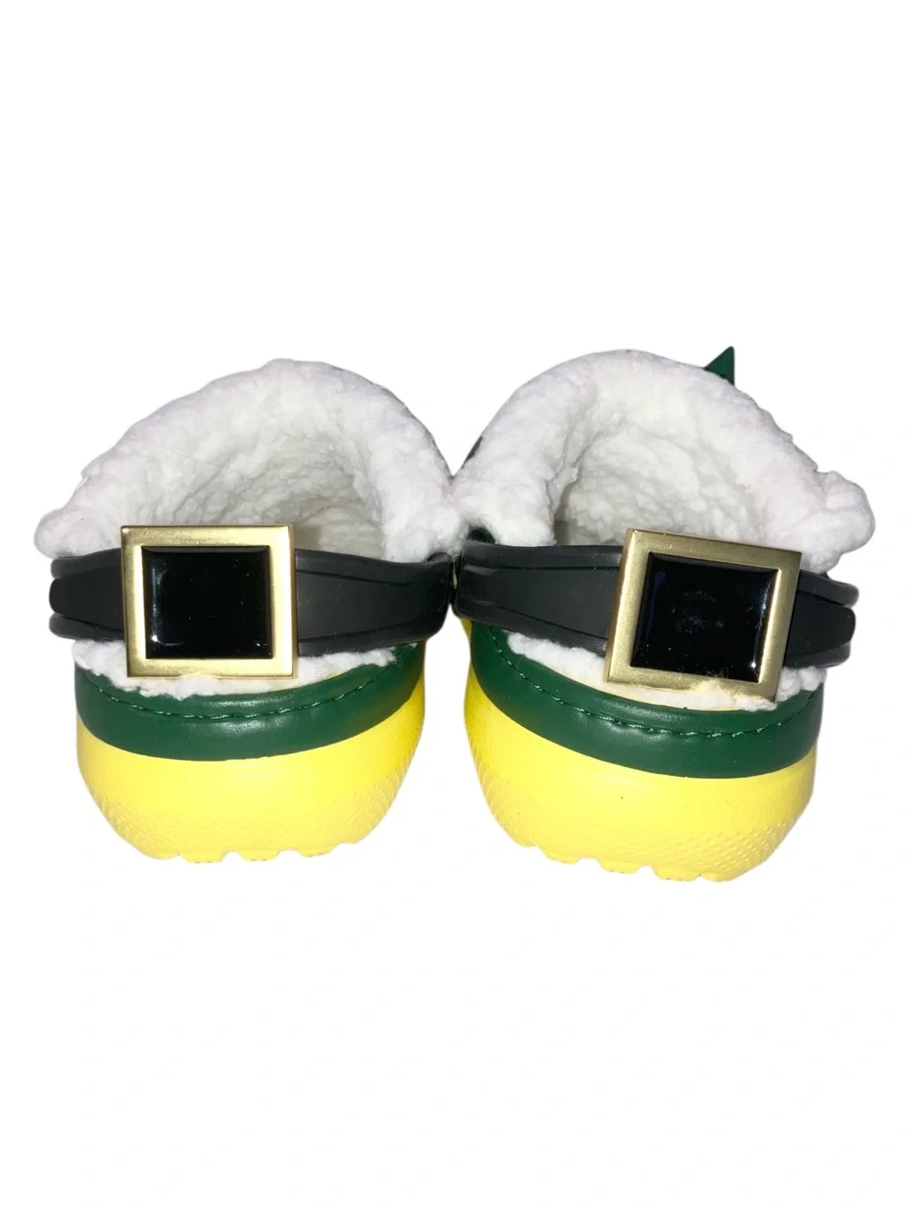Crocs Kids Elf Classic Lined Clog Slippers Christmas Warm Cozy Kids Size 11 NWOT